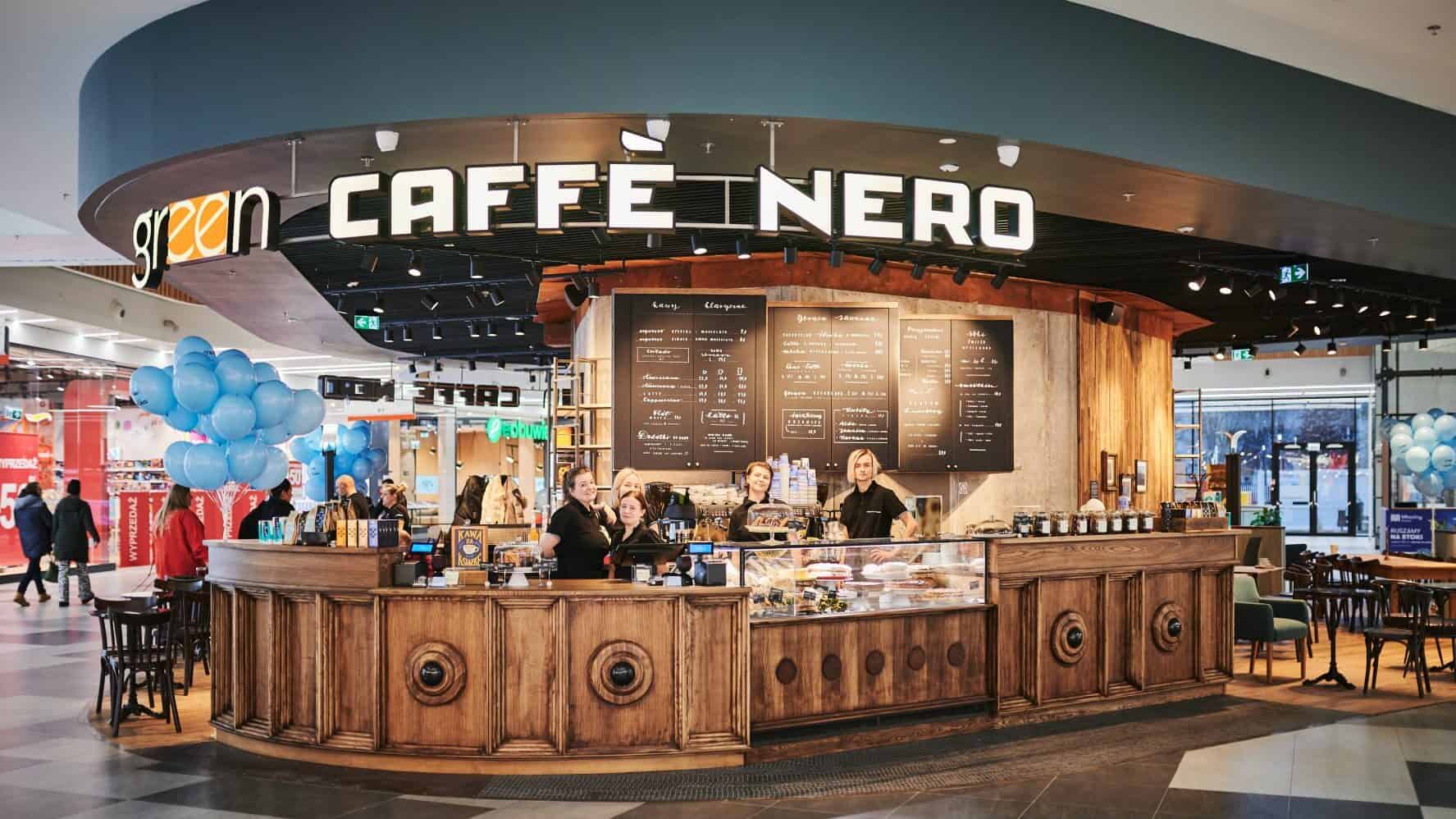 Green Caffè Nero Sześć nowych kawiarni na dobry początek roku