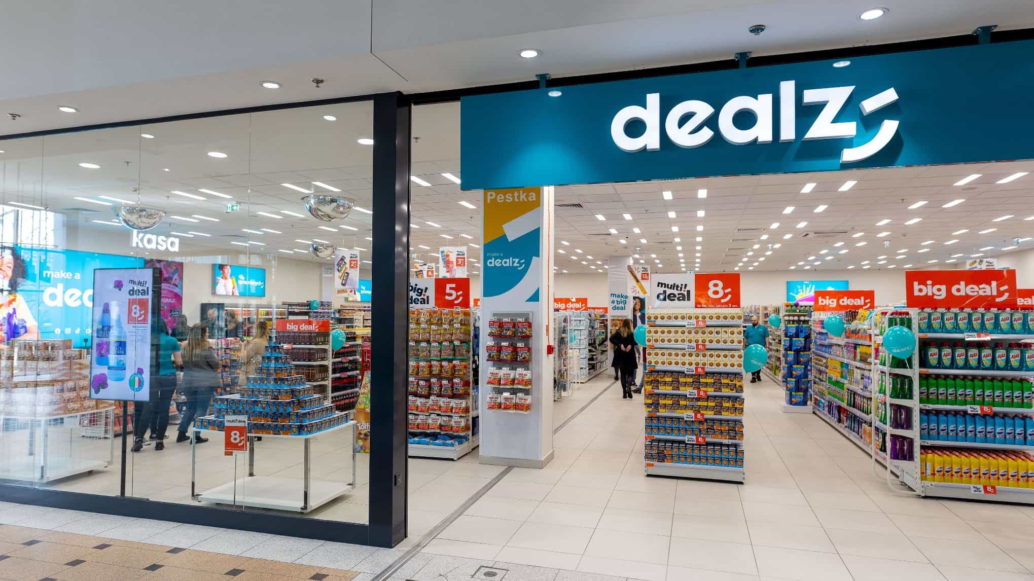Nowa odsłona Dealz trwa rebranding i remodeling sklepów sieci