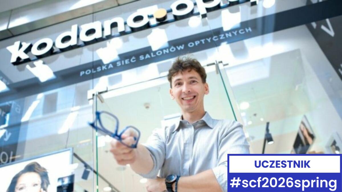 Karol Kożusznik i zespół ekspansji Kodano Optyk gotowi na #scf2026spring