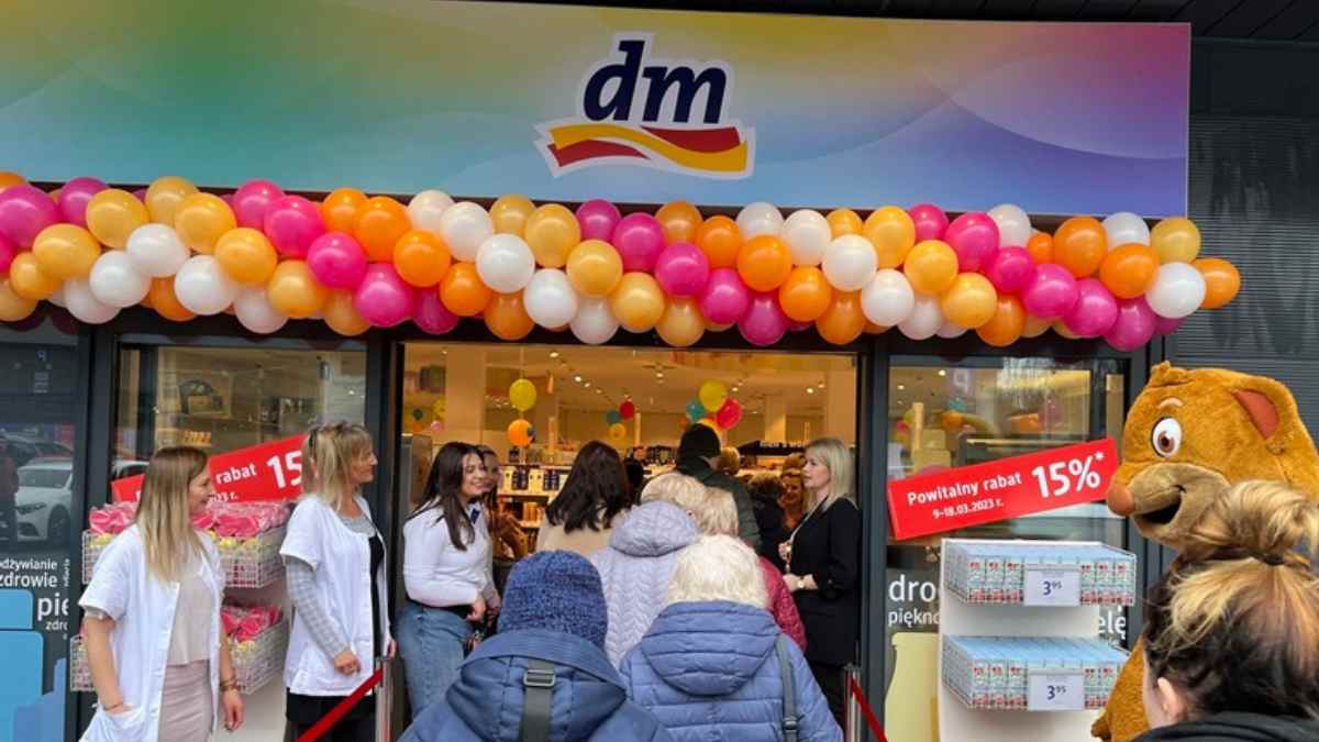 Od początku roku drogeria dm urosła o 20. sklepów i ma już 70. lokalizacji