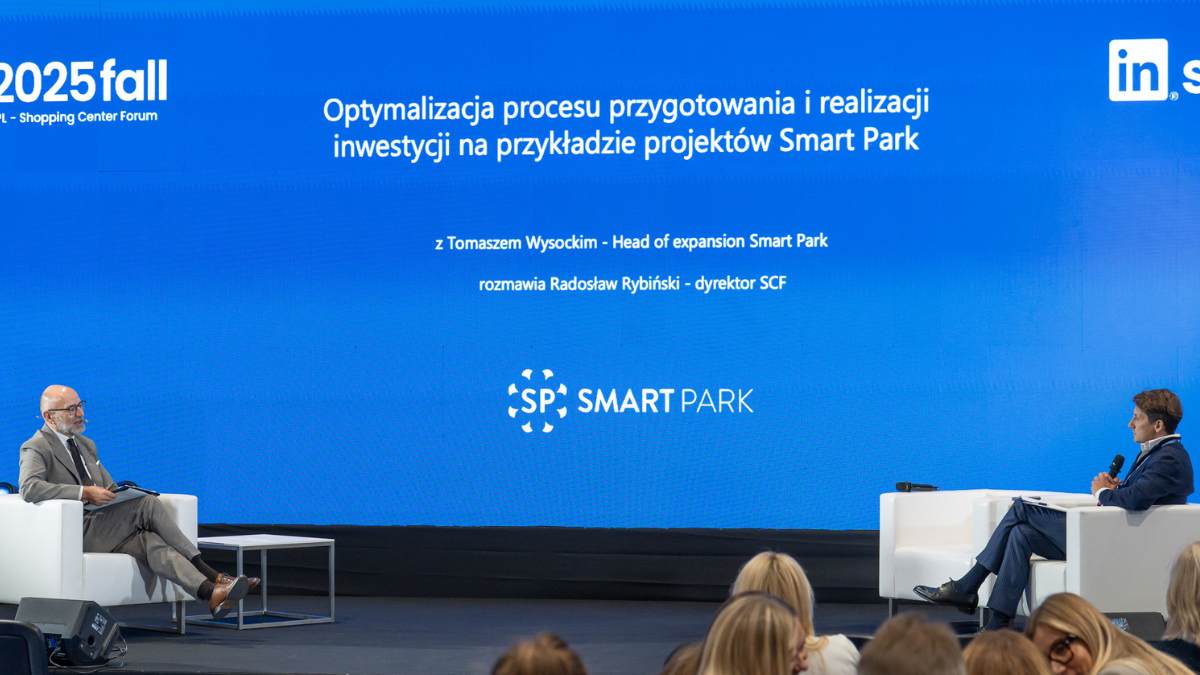 Tomasz Wysocki, Head of Expansion and Investment, Smart Park