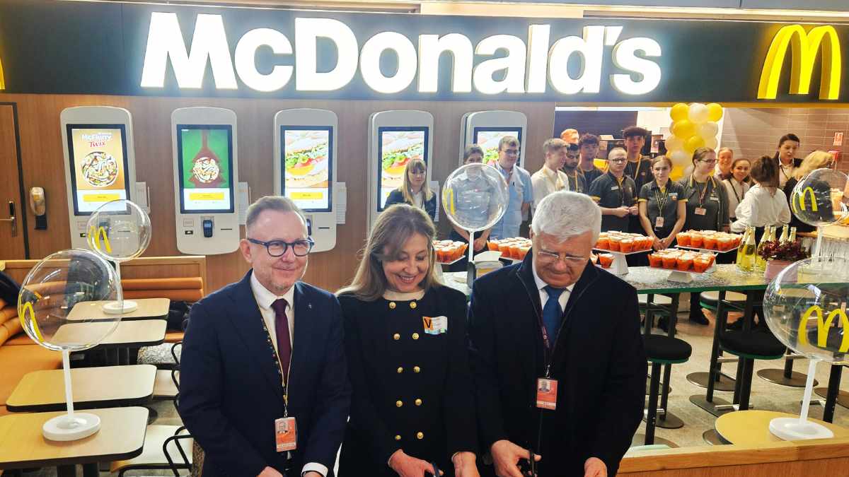 Lagardère Travel Retail z nowym lokalem McDonald’s na Lotnisku Chopina
