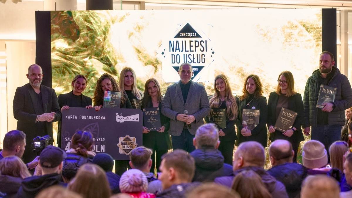 Apsys: Manufaktura nagrodziła najlepszych najemców w konkursie Salesman of the Year