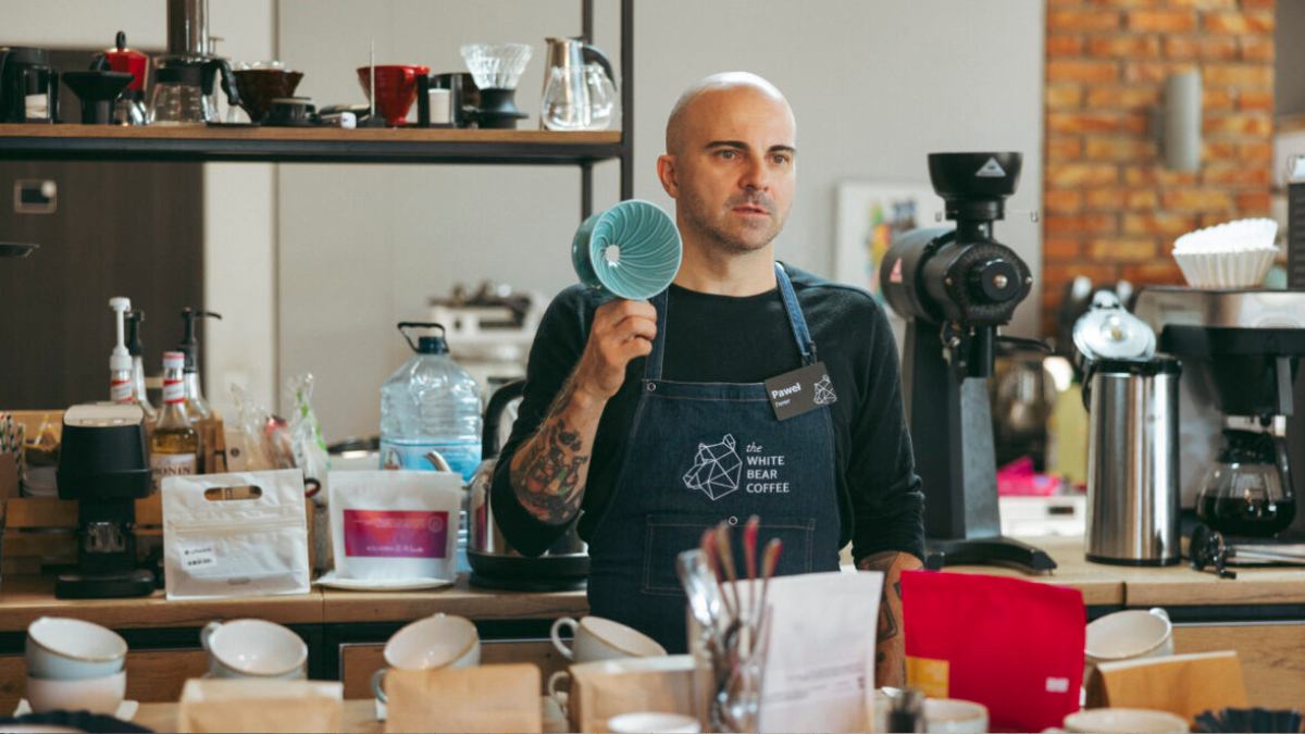 The White Bear Coffee.