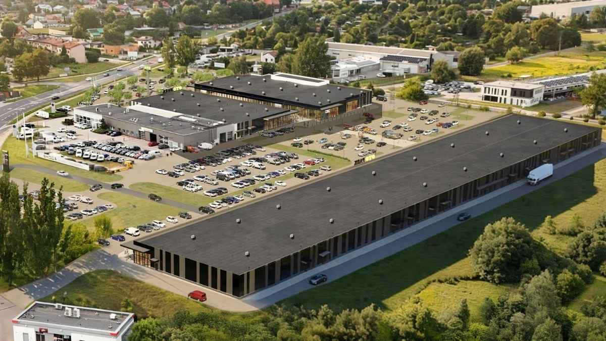 OTO Park w Zduńskiej Woli, Falcon Investment Management