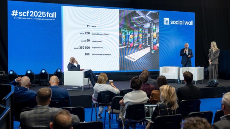 Paulina Szymczukiewicz, Associate Director – Head of Marketing, Sierra Balmain i Radosław Rybiński, dyrektor zarządzający SCF