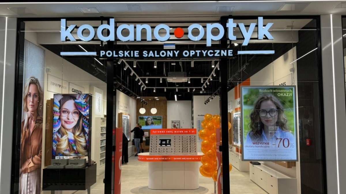 Kodano Optyk: kolejne otwarcia w ramach strategii 170 salonów do końca 2026