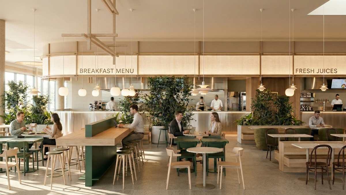 Portu Łódź, Food court