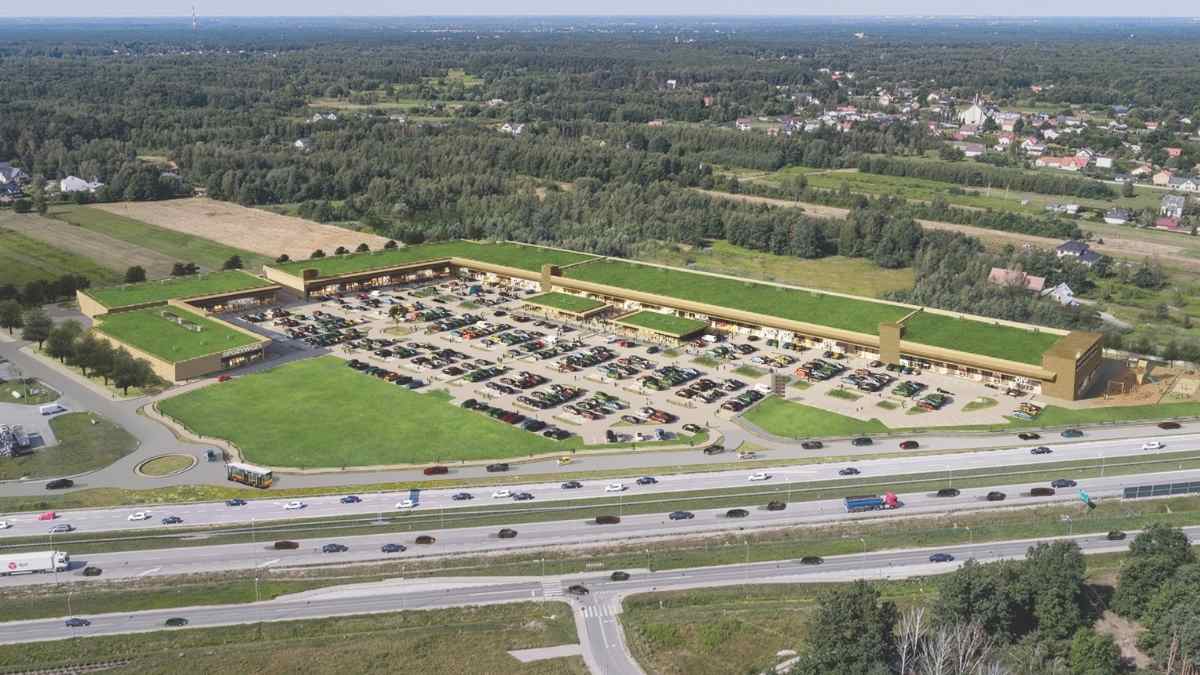 Redkom Development, park handlowy Świderek