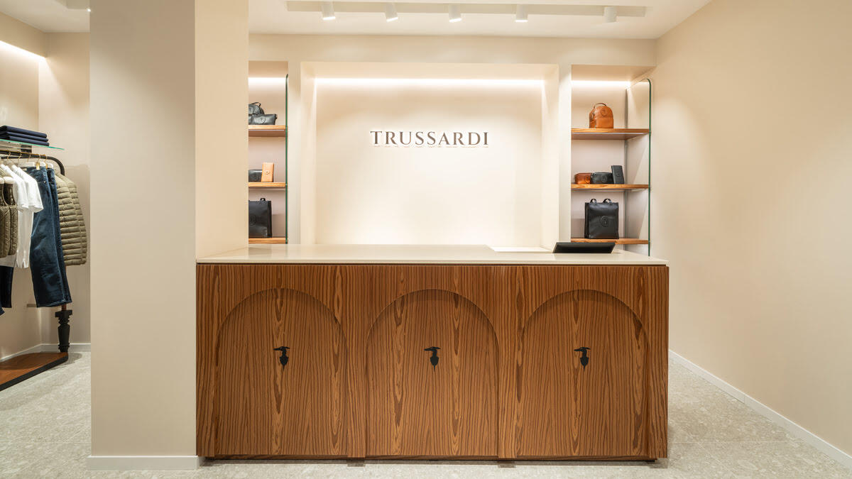 Sklep Trussardi w Kiszyniowe (Mołdawia)