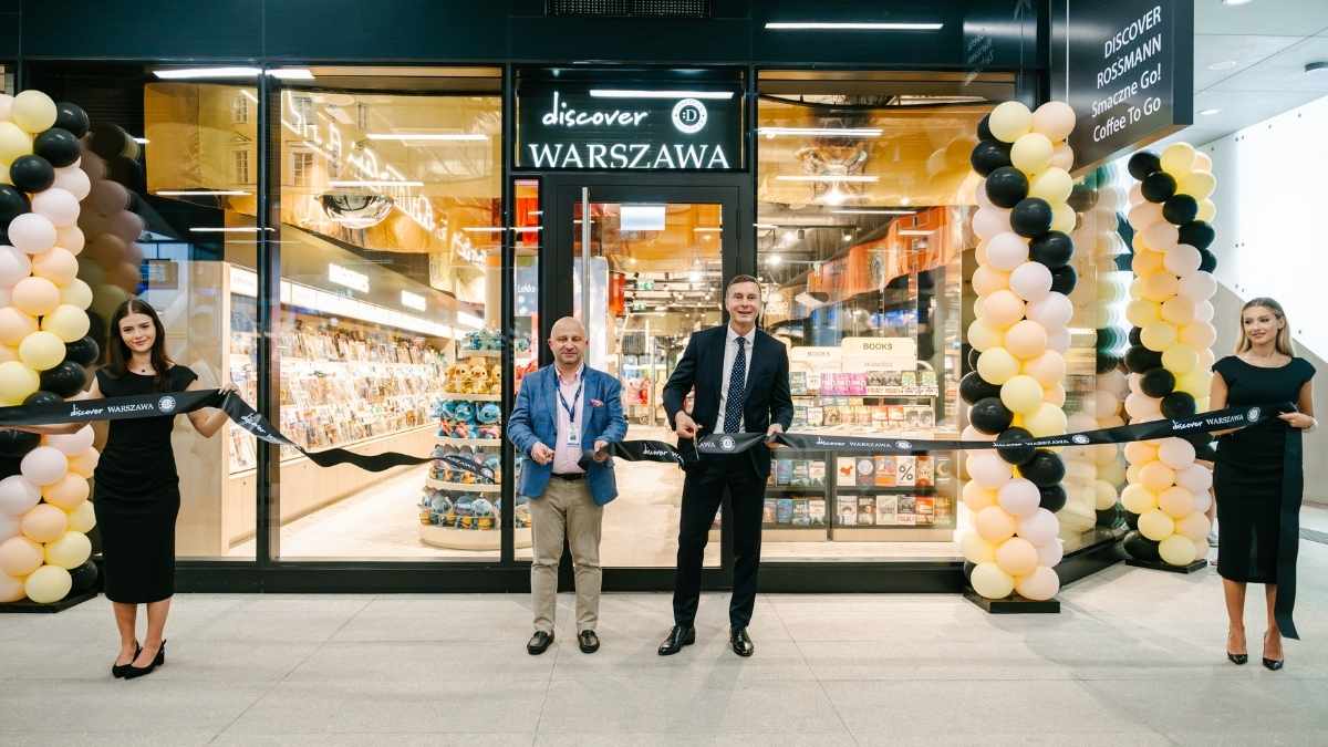 Discover, Lagardère Travel Retail uruchomił na Dworcu Zachodnim w Warszawie nowy koncept handlowy – Discover Warszawa. Lagardère Travel Retail