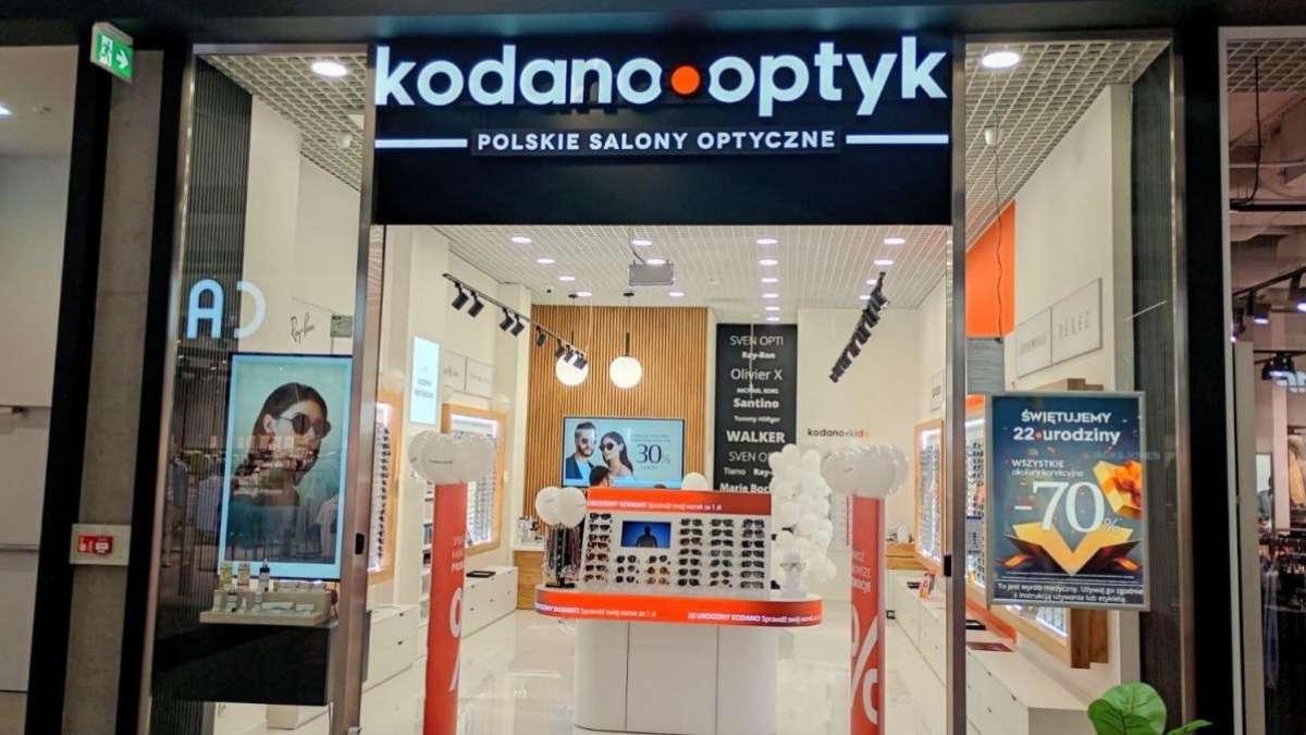 KODANO Optyk coraz bliżej 100. salonu własnego