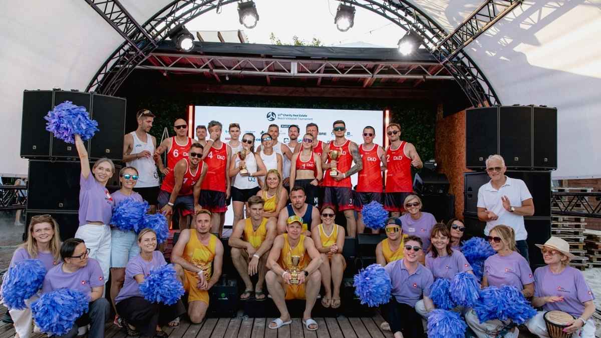 15. JLL Charytatywny Turniej Siatkówki Plażowej Branży Nieruchomości